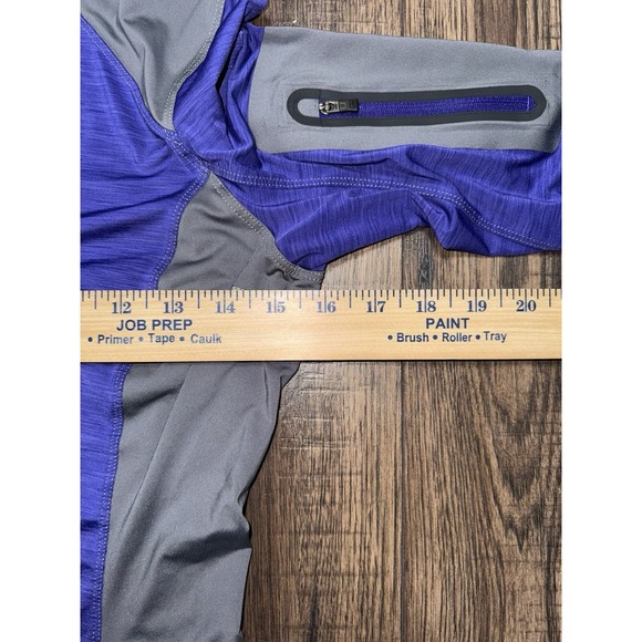 REI Long Sleeve 1/4 Zip Athletic Pullover Shirt Purple Women's Size XS - Picture 4 of 7
